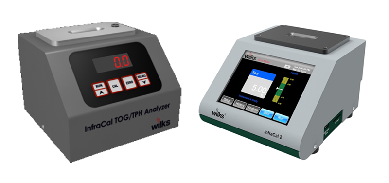 Abb. 5: ATR-Spektrometer zweier Generationen der Firma Wilks Enterprise mit PYROSENS Zeilensensoren